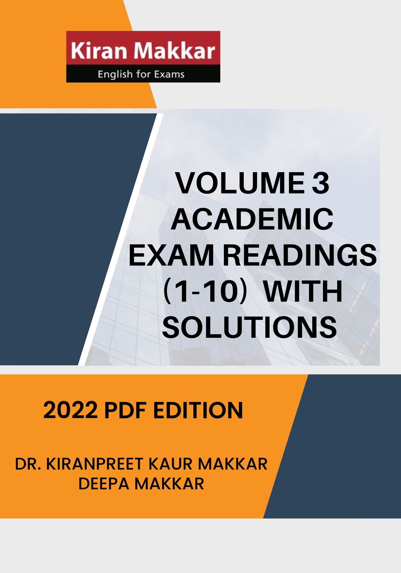 Volume 3 Academic Exam Readings (1-10) with Solutions
