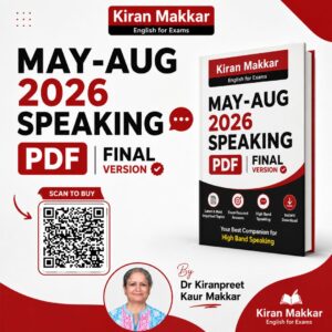 Kiran Makkar Speaking Cue Cards May-Aug 2026 Final Version PDF
